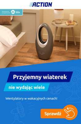 Action - gazetka promocyjna Wentylatory w wakacyjnych cenach! od piątku 26.06 do wtorku 30.06