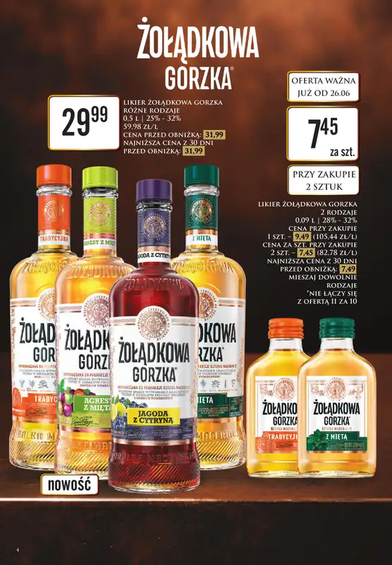 Dino - gazetka promocyjna Katalog alkoholowy - czerwiec 2026ㅤㅤ od poniedziałku 29.06 do soboty 04.07 - strona 4
