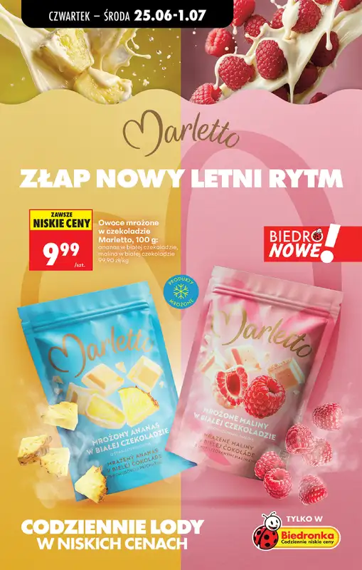 Biedronka - gazetka promocyjna Od czwartku od czwartku 25.06 do środy 01.07 - strona 56