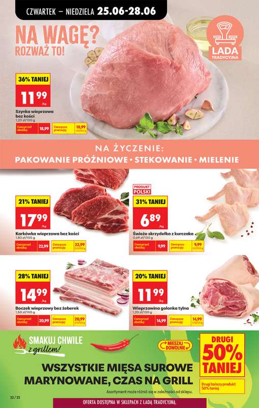 Biedronka - gazetka promocyjna Od czwartku, Z ladą tradycyjną od czwartku 25.06 do środy 01.07 - strona 26