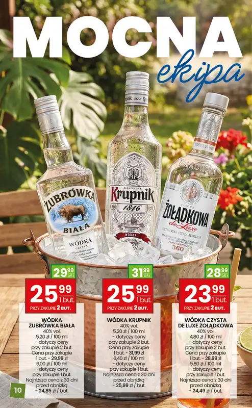 Twój Market - gazetka promocyjna Gazetka alkoholowa od piątku 26.06 do piątku 31.07 - strona 10