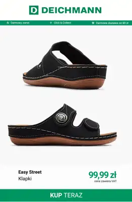 Deichmann - gazetka promocyjna -30% na nieprzecenione sandały i klapki przy zakupach powyżej 149 zł od piątku 26.06 do niedzieli 28.06 - strona 3