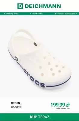 Deichmann - gazetka promocyjna -30% na nieprzecenione sandały i klapki przy zakupach powyżej 149 zł od piątku 26.06 do niedzieli 28.06 - strona 8