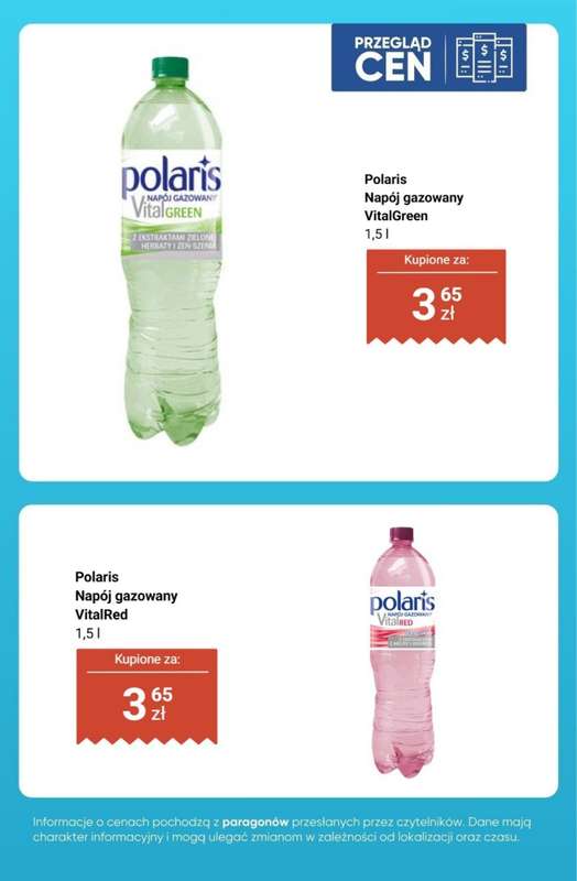 Biedronka - gazetka promocyjna NAPOJE - przegląd cen od piątku 26.06 do niedzieli 28.06 - strona 15