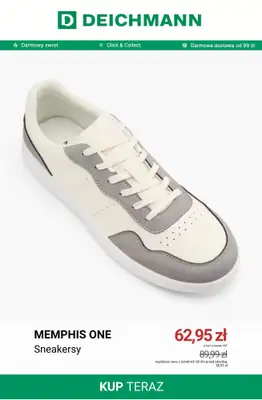 Deichmann - gazetka promocyjna Do -50% na sneakersy męskie od niedzieli 28.06  - strona 7