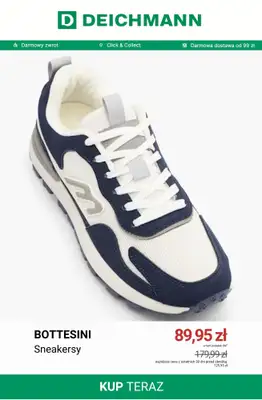 Deichmann - gazetka promocyjna Do -50% na sneakersy męskie od niedzieli 28.06  - strona 10