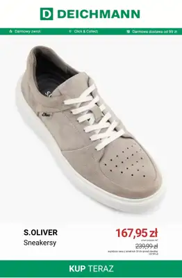 Deichmann - gazetka promocyjna Do -50% na sneakersy męskie od niedzieli 28.06  - strona 12