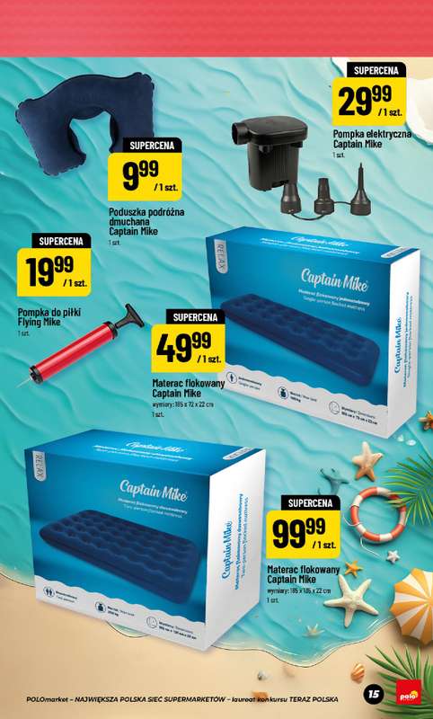 POLOmarket - gazetka promocyjna Katalog Lato od środy 24.06 do czwartku 27.08 - strona 15