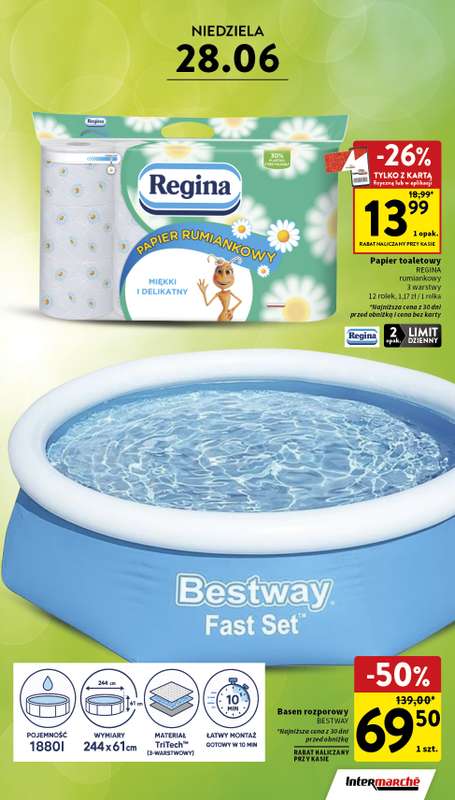 Intermarche - gazetka promocyjna Hit Niedziela od niedzieli 28.06 do niedzieli 28.06 - strona 2