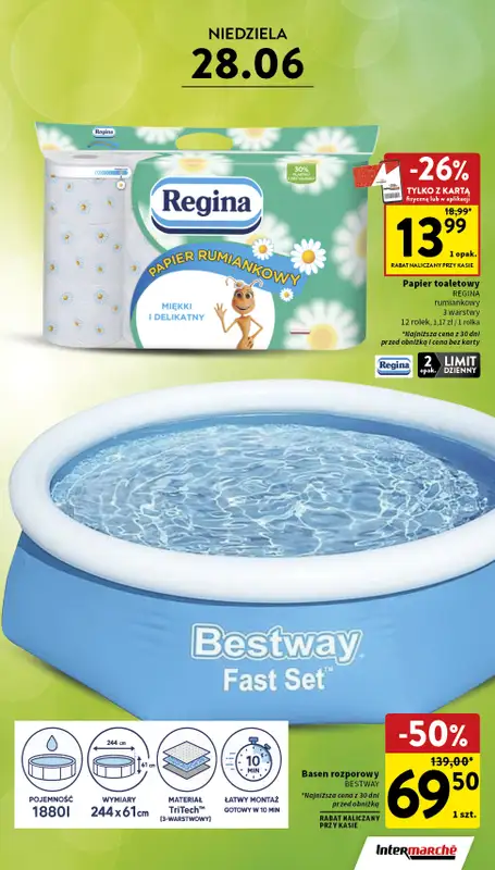 Intermarche - gazetka promocyjna Hit Niedziela od niedzieli 28.06 do niedzieli 28.06 - strona 2