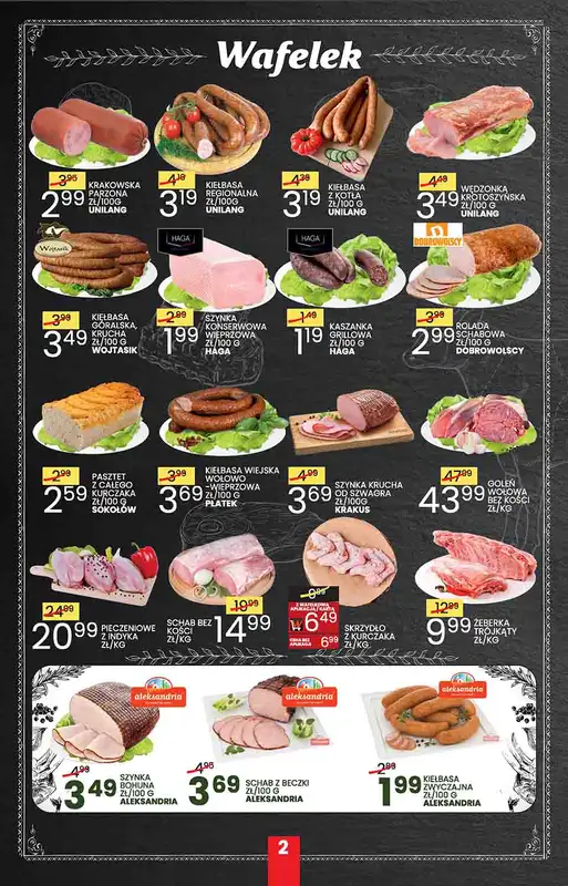 Wafelek - gazetka promocyjna Gazetka od poniedziałku 29.06 do soboty 11.07 - strona 2