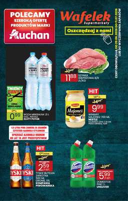 Wafelek - gazetka promocyjna Gazetka od poniedziałku 29.06 do soboty 11.07