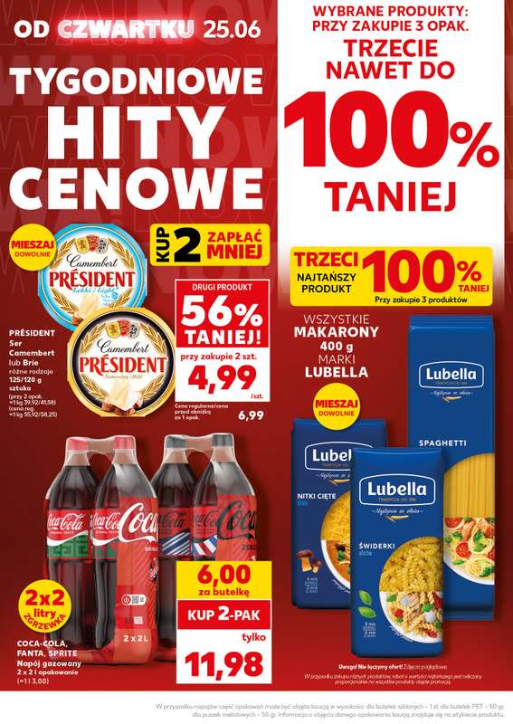 Kaufland - gazetka promocyjna Oferta Kaufland - SUPER WEEKEND od soboty 27.06 do niedzieli 28.06 - strona 6