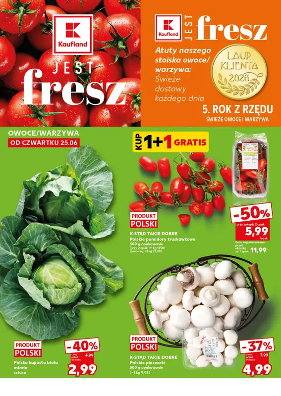 Kaufland - gazetka promocyjna Oferta Kaufland - SUPER WEEKEND od soboty 27.06 do niedzieli 28.06 - strona 8