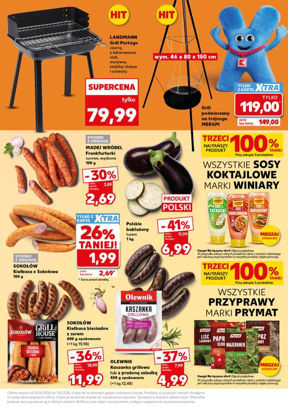 Kaufland - gazetka promocyjna Oferta Kaufland - SUPER WEEKEND od soboty 27.06 do niedzieli 28.06 - strona 15