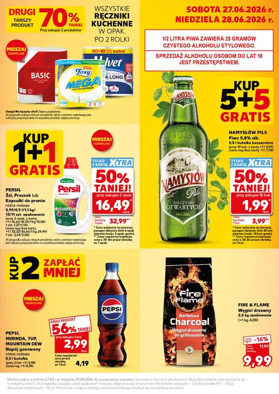 Kaufland - gazetka promocyjna Oferta Kaufland - SUPER WEEKEND od soboty 27.06 do niedzieli 28.06 - strona 3