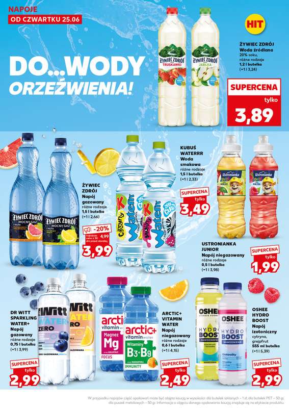 Kaufland - gazetka promocyjna Oferta Kaufland - SUPER WEEKEND od soboty 27.06 do niedzieli 28.06 - strona 24