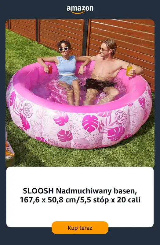 Amazon - gazetka promocyjna Baseny ogrodowe i wodna zabawa od soboty 27.06  - strona 2