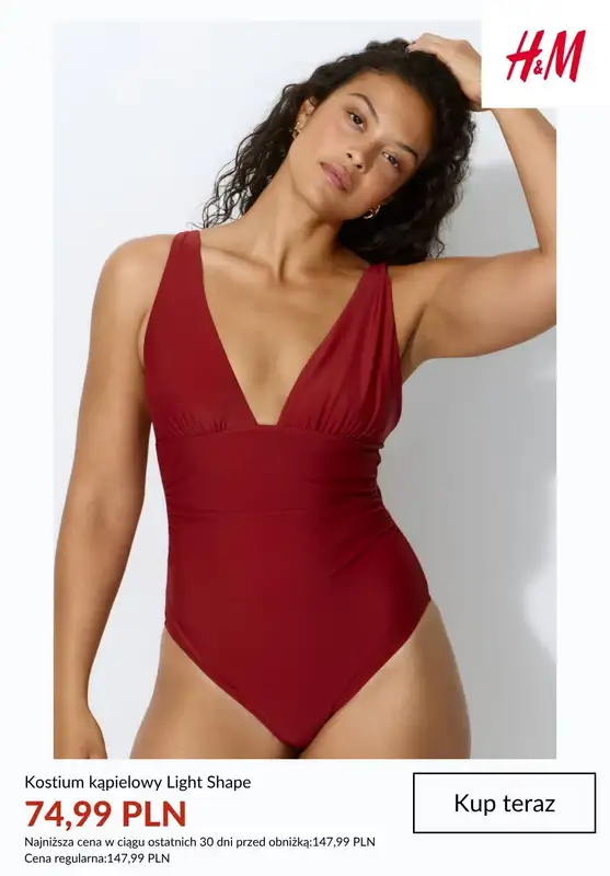 H&M - gazetka promocyjna Stroje Kąpielowe - Wyprzedaż od piątku 26.06  - strona 4