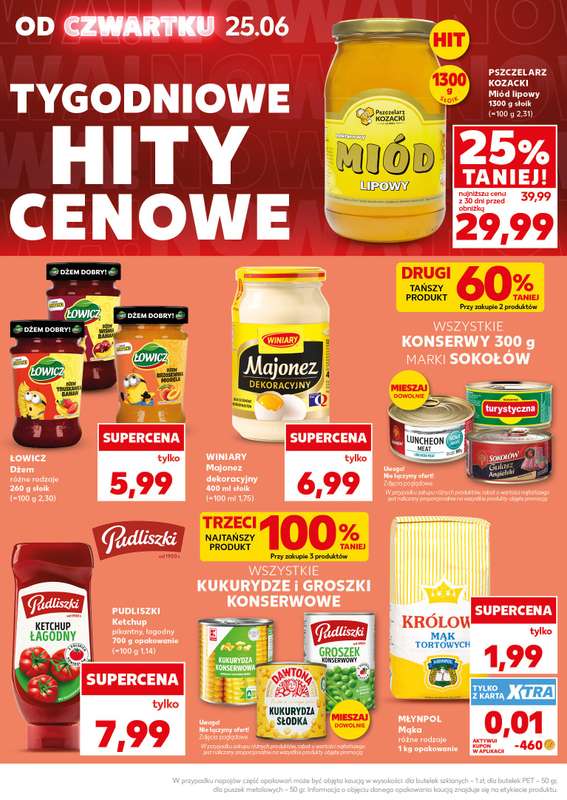 Kaufland - gazetka promocyjna Mocny Start od poniedziałku 29.06 do środy 01.07 - strona 12