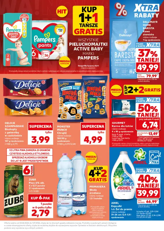 Kaufland - gazetka promocyjna Mocny Start od poniedziałku 29.06 do środy 01.07 - strona 13