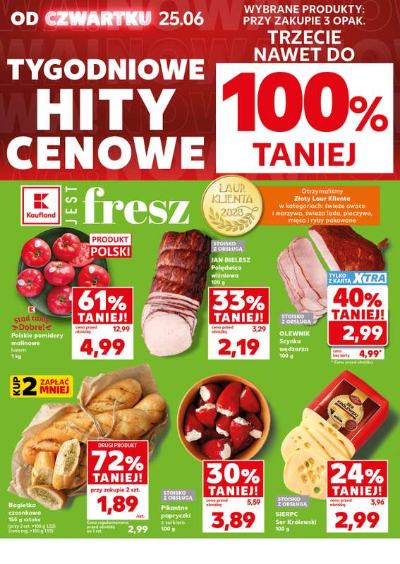 Kaufland - gazetka promocyjna Mocny Start od poniedziałku 29.06 do środy 01.07 - strona 10