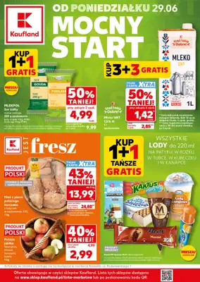 Kaufland - gazetka promocyjna Mocny Start od poniedziałku 29.06 do środy 01.07
