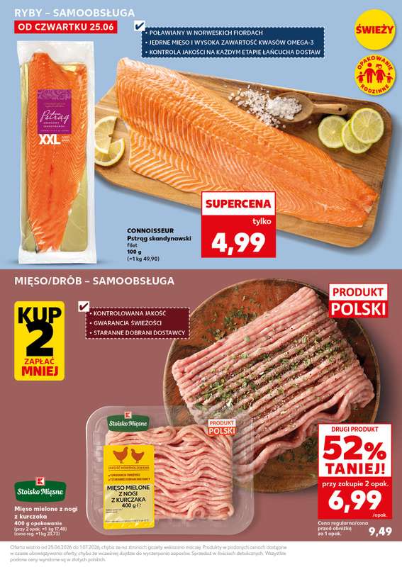 Kaufland - gazetka promocyjna Mocny Start od poniedziałku 29.06 do środy 01.07 - strona 23
