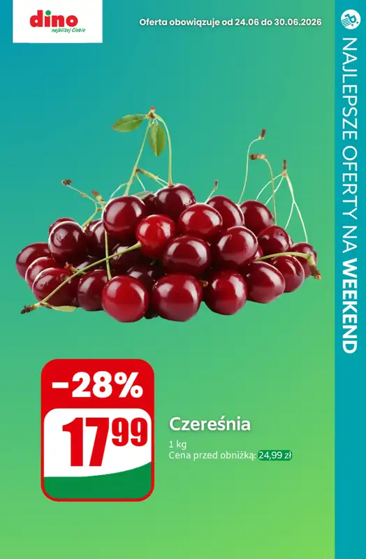 Niedziele handlowe - gazetka promocyjna Weekendowe PROMOCJE w sklepach - sprawdź oferty! od piątku 26.06 do niedzieli 28.06 - strona 18