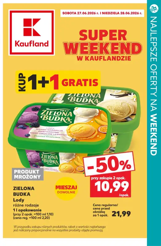 Niedziele handlowe - gazetka promocyjna Weekendowe PROMOCJE w sklepach - sprawdź oferty! od piątku 26.06 do niedzieli 28.06 - strona 4