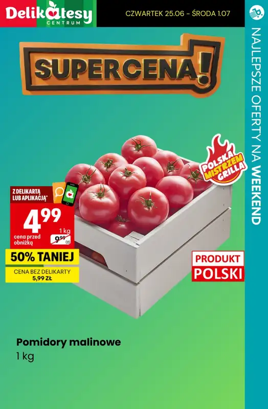 Niedziele handlowe - gazetka promocyjna Weekendowe PROMOCJE w sklepach - sprawdź oferty! od piątku 26.06 do niedzieli 28.06 - strona 15