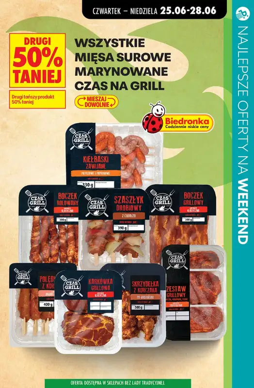 Niedziele handlowe - gazetka promocyjna Weekendowe PROMOCJE w sklepach - sprawdź oferty! od piątku 26.06 do niedzieli 28.06 - strona 3