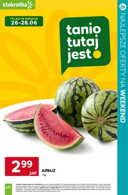 Niedziele handlowe - gazetka promocyjna Weekendowe PROMOCJE w sklepach - sprawdź oferty! od piątku 26.06 do niedzieli 28.06 - strona 25