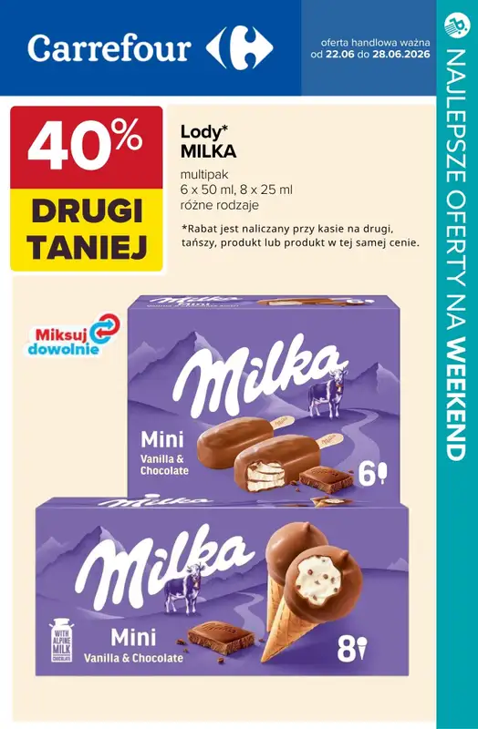 Niedziele handlowe - gazetka promocyjna Weekendowe PROMOCJE w sklepach - sprawdź oferty! od piątku 26.06 do niedzieli 28.06 - strona 24