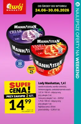 Niedziele handlowe - gazetka promocyjna Weekendowe PROMOCJE w sklepach - sprawdź oferty! od piątku 26.06 do niedzieli 28.06 - strona 6