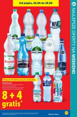Niedziele handlowe - gazetka promocyjna Weekendowe PROMOCJE w sklepach - sprawdź oferty! od piątku 26.06 do niedzieli 28.06 - strona 8
