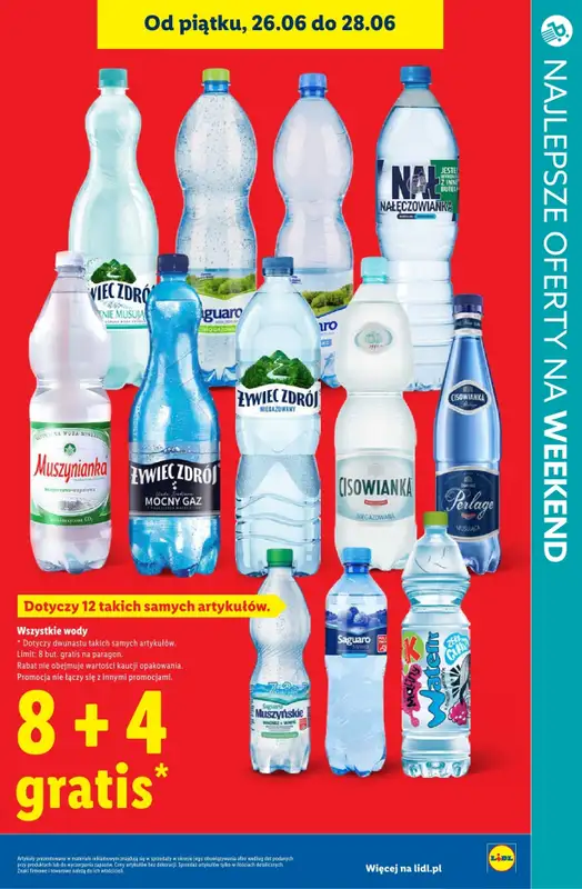 Niedziele handlowe - gazetka promocyjna Weekendowe PROMOCJE w sklepach - sprawdź oferty! od piątku 26.06 do niedzieli 28.06 - strona 8