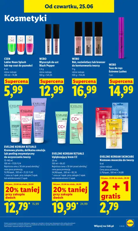 Lidl - gazetka promocyjna Oferta od czwartku od czwartku 25.06 do niedzieli 28.06 - strona 91