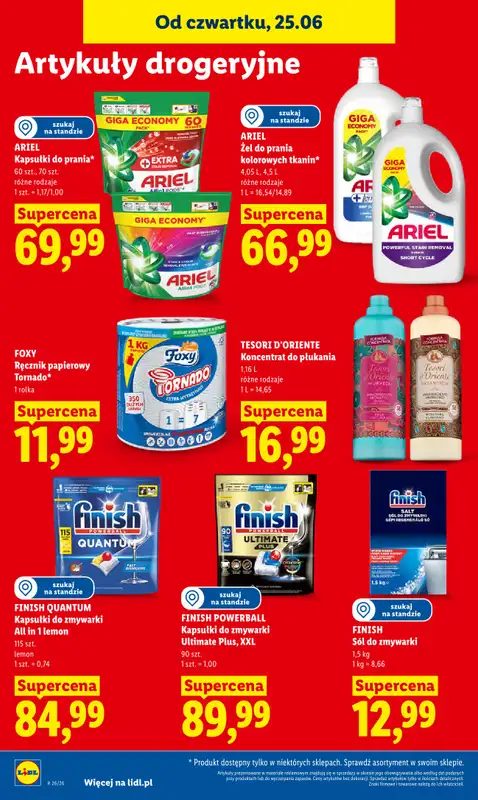 Lidl - gazetka promocyjna Oferta od czwartku od czwartku 25.06 do niedzieli 28.06 - strona 94