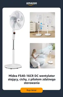 Amazon - gazetka promocyjna Wentylatory na upały od niedzieli 28.06  - strona 7