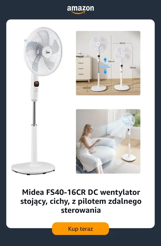 Amazon - gazetka promocyjna Wentylatory na upały od niedzieli 28.06  - strona 7