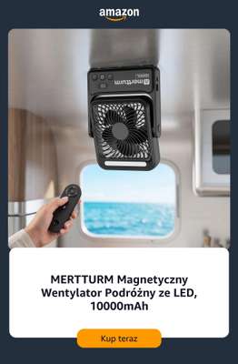 Amazon - gazetka promocyjna Wentylatory na upały od niedzieli 28.06  - strona 5