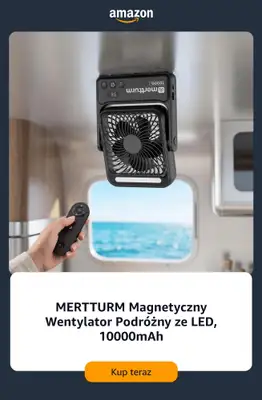 Amazon - gazetka promocyjna Wentylatory na upały od niedzieli 28.06  - strona 5