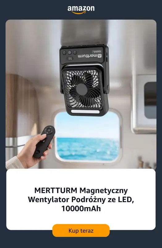 Amazon - gazetka promocyjna Wentylatory na upały od niedzieli 28.06  - strona 5