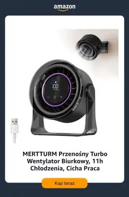 Amazon - gazetka promocyjna Wentylatory na upały od niedzieli 28.06  - strona 8