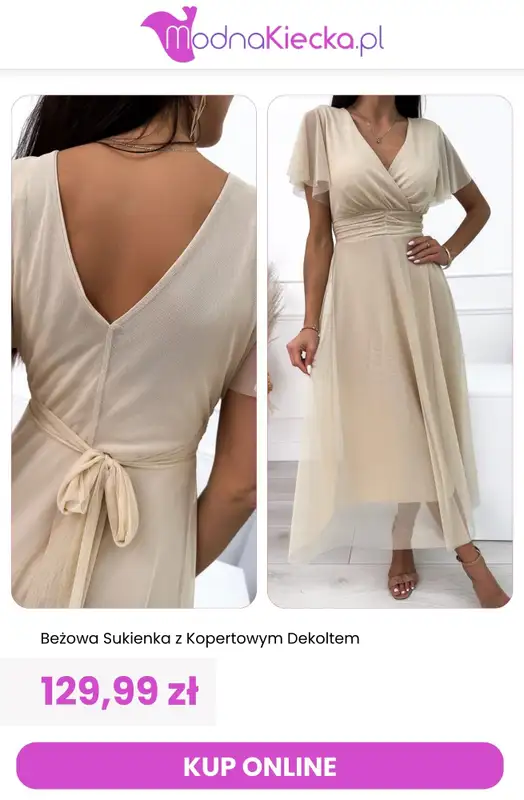 Modna Kiecka - gazetka promocyjna -15% na kolekcję weselną od piątku 26.06 do niedzieli 28.06 - strona 10