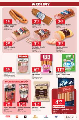 Leclerc - gazetka promocyjna Oferta E.Leclerc od wtorku 30.06 do soboty 11.07 - strona 17