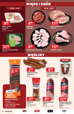Leclerc - gazetka promocyjna Oferta E.Leclerc od wtorku 30.06 do soboty 11.07 - strona 16
