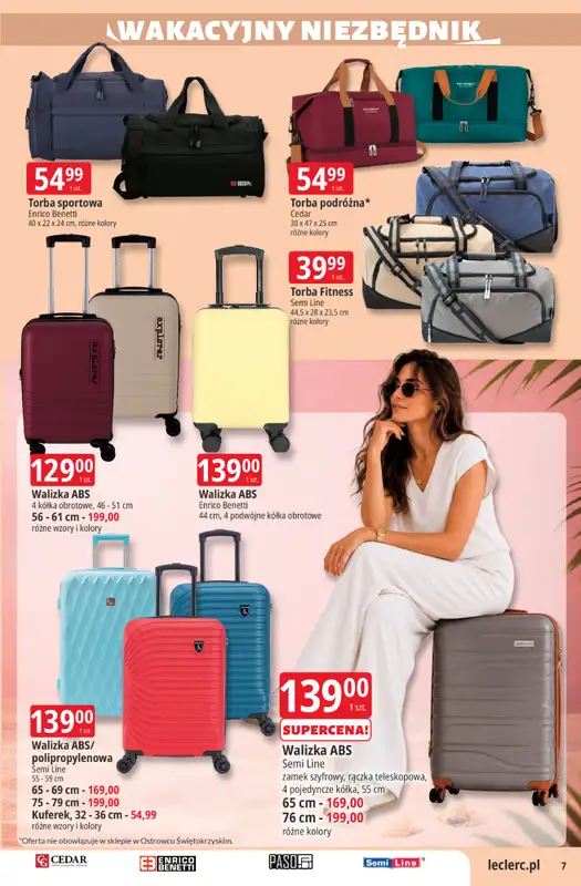 Leclerc - gazetka promocyjna Oferta E.Leclerc od wtorku 30.06 do soboty 11.07 - strona 7