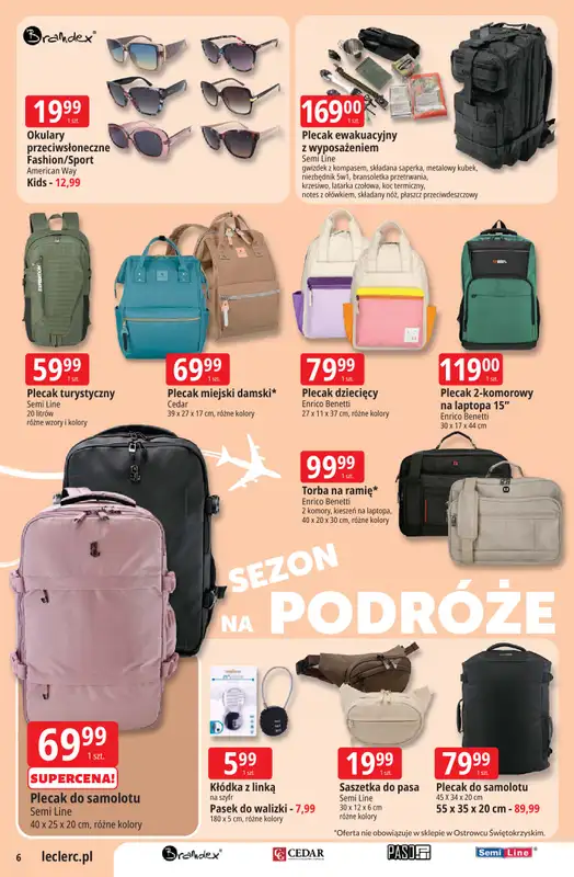 Leclerc - gazetka promocyjna Oferta E.Leclerc od wtorku 30.06 do soboty 11.07 - strona 6